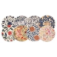 thumbnail image 2 of Printed Woven Round Table Pot Pad, Kitchen Hot Pads, Round Table Mats, Housewarming Gifts, 4.5 Inch Diameter Thick Insulated Random Single Colorful Decorative Mat, Ideal for-1pc, 2 of 5