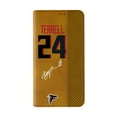 thumbnail image 2 of Keyscaper A.J. Terrell Brown Atlanta Falcons Folio iPhone Case, 2 of 7