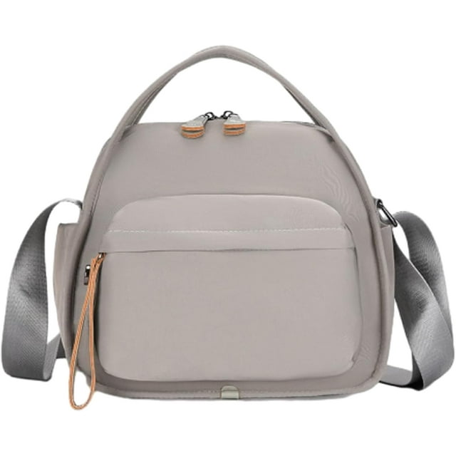 Veluna Shoulder Bag, Women's Elegant Solid Color Shoulder Bag, Solid Zipper Handbag, Lightweight Large Capacity