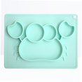 thumbnail image 3 of FUTUREORYY cute silicone plate Dining Tray Silicone Shape 1Pack, 3 of 8