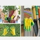 thumbnail image 3 of Guantes de jardinería Strade Fareast Limited protección manos palma recubierta de goma 2 a 8 años B 2 piezas, 3 of 7