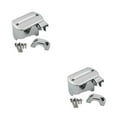 thumbnail image 3 of Maytalsory Silver Brake Fluid Master Cylinder Cover Brake Pump Cover Silver Cover Brake Master Cylinder Cover 2Set, 3 of 6