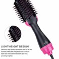 thumbnail image 3 of SOONHUA One-Step Ceramic Hair Dryer & Volumizer Hot Air Brush, Black, 3 of 8