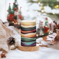 thumbnail image 2 of Yayeee Flameless Candles with Remote Flickering Battery Operated Multi Color Changing, Artistic Desert Pattern, 2 of 7