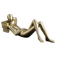 thumbnail image 4 of GUOOL Abstrait Penseur Statue Penseur Sculpture Abstraite Artisanat Résine Décorative C, 4 of 9
