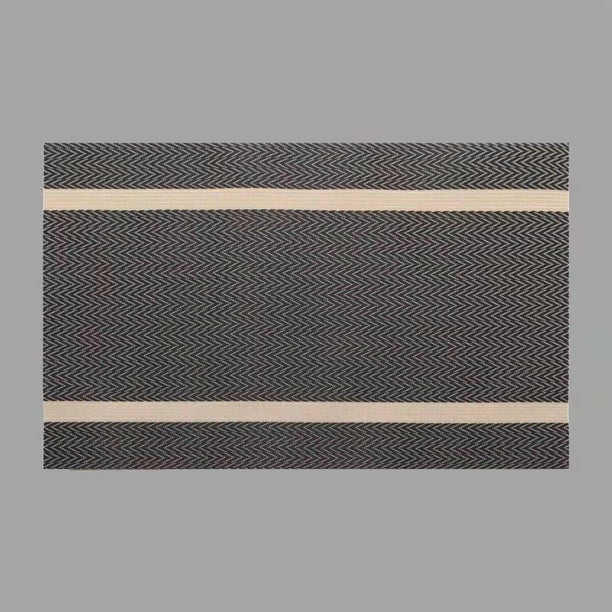 Nvzi Manteles individuales, manteles para mesa de comedor, protectores de superficies,accesorios de decoración de cocina (juego de 6, tamaño 17,71 x 11,8 pulgadas, B77)