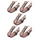 thumbnail image 3 of Jumpingount Calcetines de nailon de malla Floral de encaje Sexy para mujer y niña, calcetines cortos suaves elásticos a la moda de verano para Type2 NO2, 3 of 6