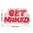 thumbnail image 3 of Mat With Contrast Letter Patterns Non Washable & Highly Absorbent For Bathroom Hallway & Bedroom, 3 of 6
