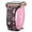 Black+Hot Powder, variant on Suitable Compatible with Apple Watch bands, iWatch 8 butterfly buckle engraved silicone watch bands, cross-border Halloween ghost style