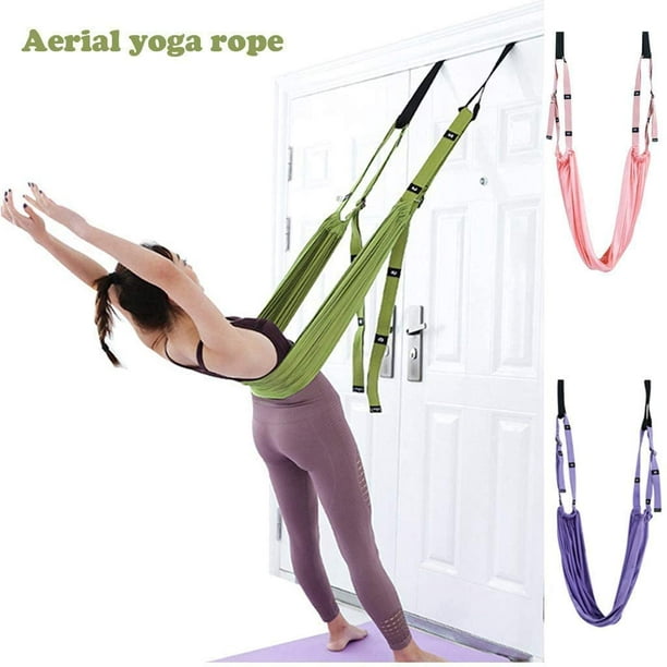 Yoga Fitness Stretching Strap, Adjustable Leg Stretcher Back Bend Assist  Trainer, Improve Leg Waist Back Flexibility Home Gym Equipment for Rehab