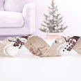 thumbnail image 3 of Christmas Ribbons Christmas Tree Snowman Truck Wired Wrapping Ribbon, 3 of 5