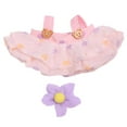 thumbnail image 3 of Mini ropa para muñeca, falda para muñeca, trajes, accesorio para el cabello, vestido cómodo, lindo traje ropa para muñeca para muñecas de tela, niñas rosa, 3 of 10