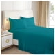 thumbnail image 1 of Juego de ropa de cama de 2 plazas (tamaño queen), 144 hilos, color turquesa, 1 of 2