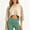 A251 Khaki, variant on Womens Oversized Boxy Crop Tops Crewneck Short Sleeve High Low Asymmetrical Hem Casual Blouses Workout Gym Athletic Streetwear Fashion Summer Active Tees Shirts