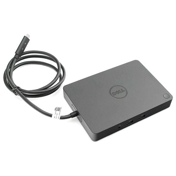 Open Box Dell WD15 USB‑C Docking Station with 180 W AC Adapter