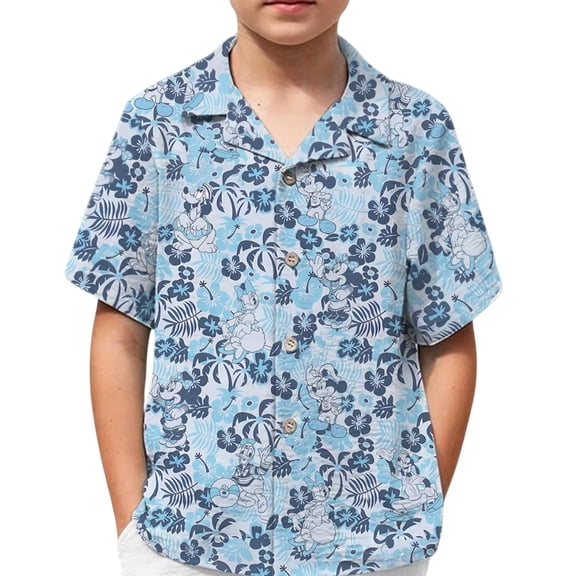 Disney Cruise Hawaiian Shirt, Mickey and Friends Cruise Shirt, Disney Beach Shirt, Disney Summer Shirt, Family Cruise Trip 2025 Shirt