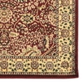 thumbnail image 2 of Linon Home Décor Elegance Area Rug Collection, Red and Ivory, 2' x 3', 2 of 3