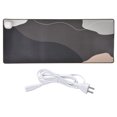 thumbnail image 1 of Alfombrilla de ratón para escritorio, tamaño grande, apagado automático, calefacción, alfombrilla de escritorio con cable de alimentación para el hogar, oficina, trabajo, juegos, 220 V, verde, 1 of 5