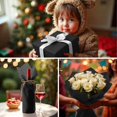 thumbnail image 4 of 150 Sheets Black Tissue Paper for Gift Bags Bulk 14x20 Inch- Black Wrapping Paper for Christmas Gifts, Xmas Decorations, DIY, Halloween, Holiday Décor - Christmas Wrapping Tissue, 4 of 4