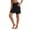 Black womens high waisted capri pants a1, variant on Women's High Waisted Capri Pants with Pockets Flow Casual Wide Leg Lounge Shorts Summer Beach Trousers Flowy Party Clothes, Purple 2XL