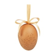 Way To Celebrate Easter Decorative Egg, Brown Speckled