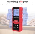 thumbnail image 2 of 50M/165ft Laser Distance Meter, NOYAFA Silent Laser Distance Meter, M/in/Ft Unit Switching, Backlit LCD Display, Measure Distance, Pythagoras, Area an, 2 of 4