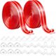 thumbnail image 1 of 28PCS Protectores de Esquinas de Muebles, Esquineros Protectores Bordes, Tira Protectora Borde 2m*2 + 26 Esquinas, Protector de Mesa Transparente PVC Cortable para Chimenea, Escalera, 1 of 4