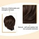 thumbnail image 5 of Accesorios para el cabello Soidarity resistentes al calor fibra moño cola de caballo, 5 of 6