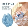 thumbnail image 4 of Sud Scrub® Antimicrobial Silicone Body Scrubber, Exfoliating, Eco Friendly Bath Brush, 1 Pack, Blue, 4 of 8