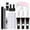 E, variant on Dadatutu Beginner Acrylic Nail Extension Kit with 7 Colors - 150Ml Gel Bottles, 100 Tips & Usb Charged Lamp, Quick Dry Diy Gift Set