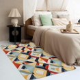 thumbnail image 3 of 5 x 6 Area Rug Geometric Rugs, Colorful Carpet for Living Room Bedroom Modern Abstract Patterned Indoor Home Decor, Non Slip Soft & Low Pile Large Washable Rug ZH&142, 3 of 7