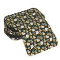 thumbnail image 4 of Sikiie Bear Sunflower Print Flip Double-layer Pencil Case, All-purpose Stationery Bag for Study and Office, Zipper Design, Unisex, 4 of 7