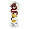 thumbnail image 1 of Funda para cabeza de golf shamjiam diseño de dragón chino protector ligero 36cmx17cm, 1 of 8