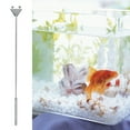 thumbnail image 3 of Fish Tank Scraper  Stainless Steel Scraper Stainless Steel Rust Proof Scraper Aquarium Fish Plant Tank Cleaning Tool45cm, Wide, 3 of 8