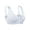 White, variant on Seamless Front Hook Comfort Bra, Size 42 White