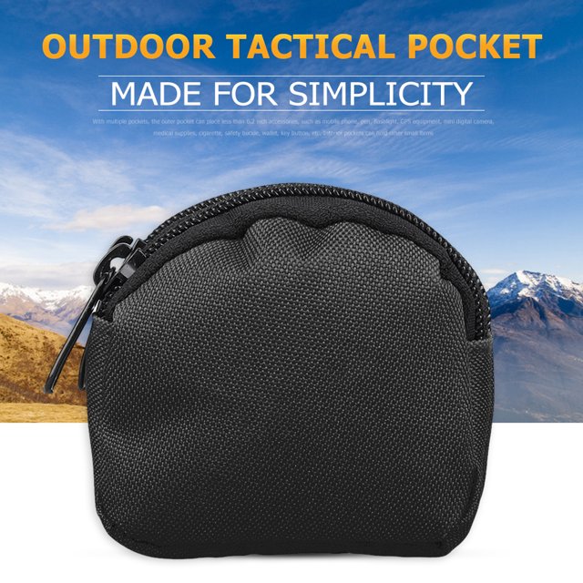 Cartera Molle para exteriores bolsa de cintura con cremallera para acampar