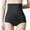 Black, variant on XuJwPNcy Women's Shapewear Plus Size High Rise Full Coverage Breathable Panties Seamless Butt Lifting Underwear