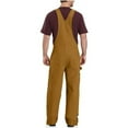 Carhartt Men's Loose Fit Washed Duck Insulated Bib Overall