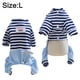 thumbnail image 2 of Ropa para mascotas Otoño e invierno Ropa para pantalones de cuatro patas para mascotas Ropa para mascotas de una pieza 1181, 2 of 6