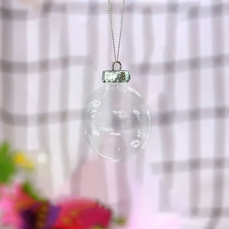 

Decoration Transparent Christmas DIYT Ball Festival Pendant Gift Hollow Ball A