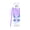 Holographic Purple, variant on Original Detangler Hair Brush, For Wet or Dry Hair, Desert Afterglow Purple