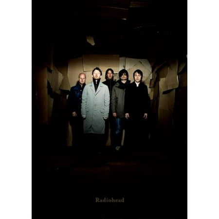 Radiohead English Alternative Experimental Electronic Rock Band Poster - 24x36
