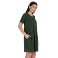 thumbnail image 3 of Inkmeso Robe Balançoire avec Poches Robe-chemise en Coton d'Été pour Femme, 3 of 7