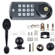 thumbnail image 2 of Cerradura inteligente Entrada sin llave Cerradura de puerta inteligente 10 códigos de usuario Cerradura automática Seguridad Teclado electrónico Juego de manijas con 2 llaves para puerta delantera, 2 of 8