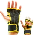 thumbnail image 1 of Xingzhi 2piece Breathable And Comfortable Gym Gloves For Weight Lifting Multifunctional Yellow M 1Set, 1 of 6