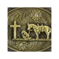 thumbnail image 2 of CTM  Praying Cowboy and Cross Belt Buckle (Men), 2 of 5