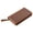 brown, variant on Zippered Leather Covers for 7.28x3.54Inch Pocket Field Notebook Planner Notepads Leather Journal Covers Protective Case