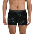thumbnail image 4 of Wukai Game Time Print Men’s Underwear Breathable Boxer Briefs,&nbsp;Moisture Wicking & Breathable-Small, 4 of 7
