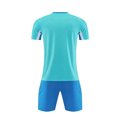 thumbnail image 4 of Hduncf Boys Girls Soccer Jerseys Kids Jersey Outfits Youth Football Training Uniform Quick-Dry Sport Short Set Light Blue#1 12 Years, 4 of 4