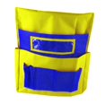 thumbnail image 3 of Oxford Cloth Chairback Organizer and Label Slot for Classroom Daycare Yellow Blue, 3 of 8